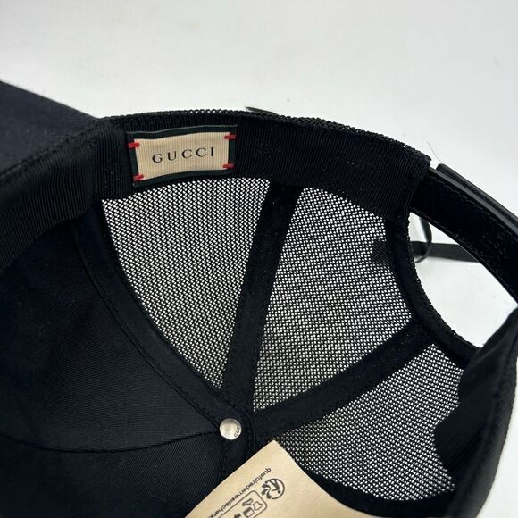 Unisex Gucci embroidered baseball cap size extra small adjustable made in Italy - Picture 6 of 8